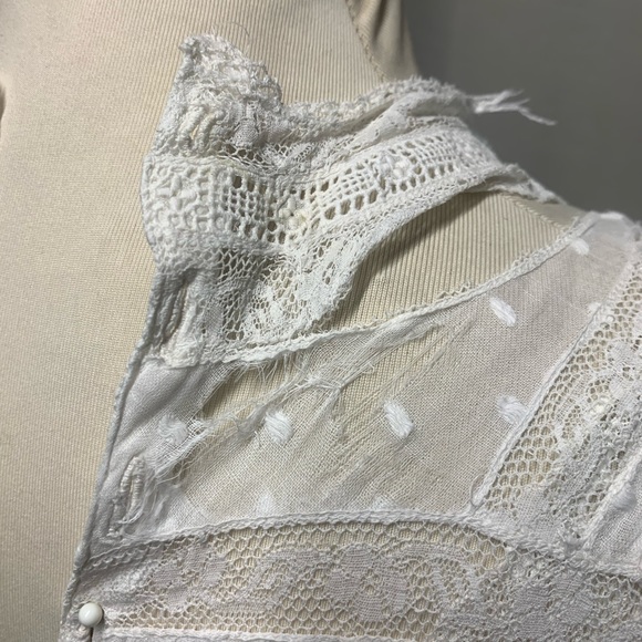 True Vintage Wedding Gown circ 1900 - Picture 9 of 11